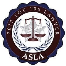 American Society of Legal Advocates - Top 100 - 2017